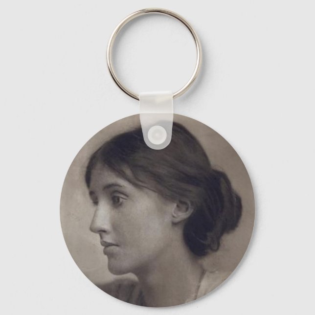 Virginia Woolf Schlüsselanhänger (Vorderseite)