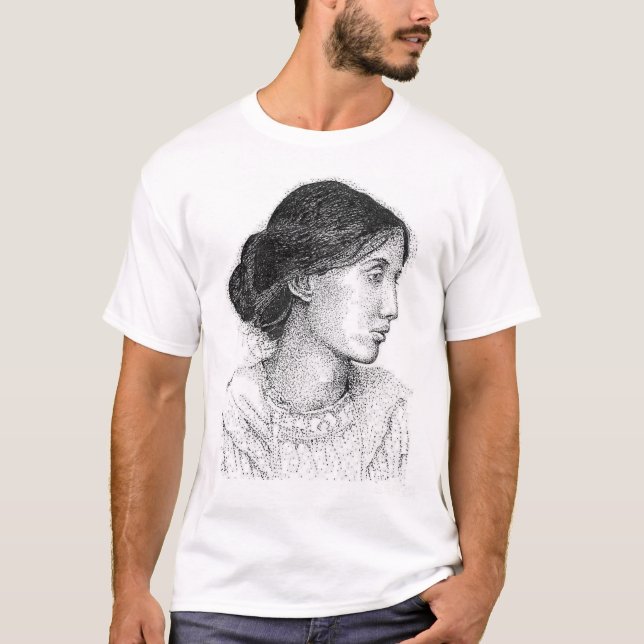 Virginia Woolf T-Shirt (Vorderseite)