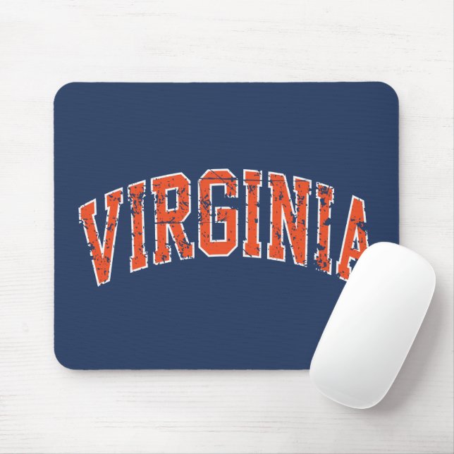 Virginia Wordmark erschüttert Mousepad (Mit Mouse)