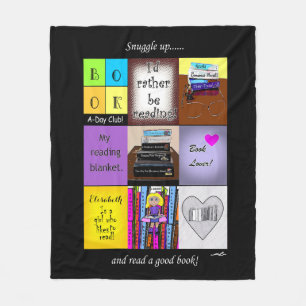 Virginia Wright Personalisiert Reading Blanket Fleecedecke