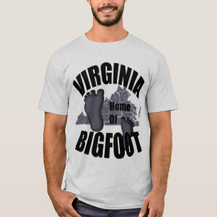 Virginia Zuhause Bigfoot T - Shirt