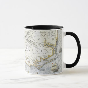 Virginiae Einzelteil und Floridae Americae Tasse