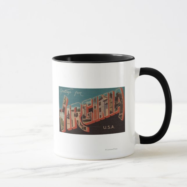 VirginiaGroße BriefszenenVirginia 4 Tasse (Rechts)