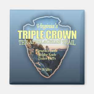 Virginia's Triple Crown (Pfeilspitzen) Magnet