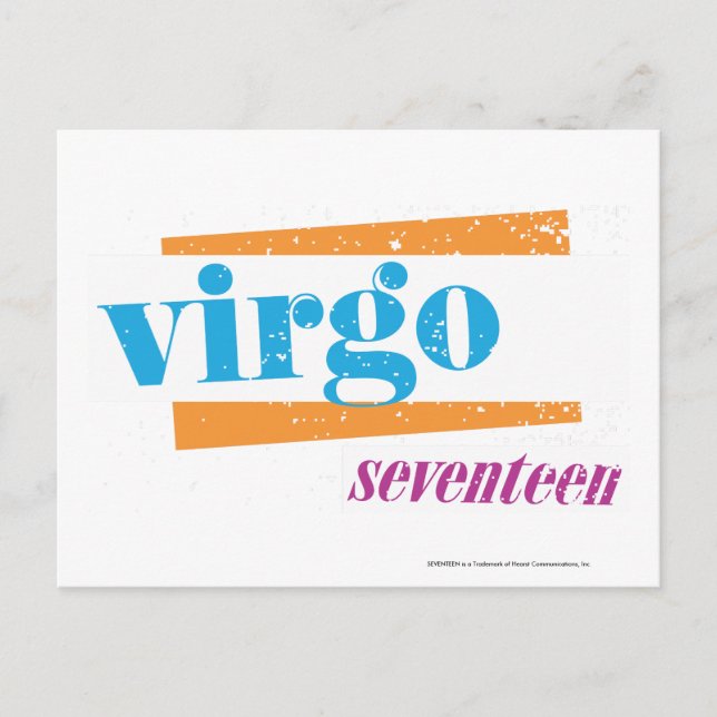 Virgo Aqua Postkarte (Vorderseite)