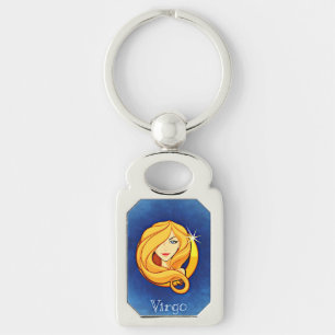 Virgo Astrologisches Zodiakarum Schlüsselanhänger