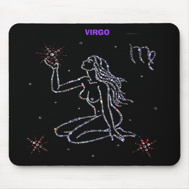 Virgo Astrology Mousepad (Vorne)