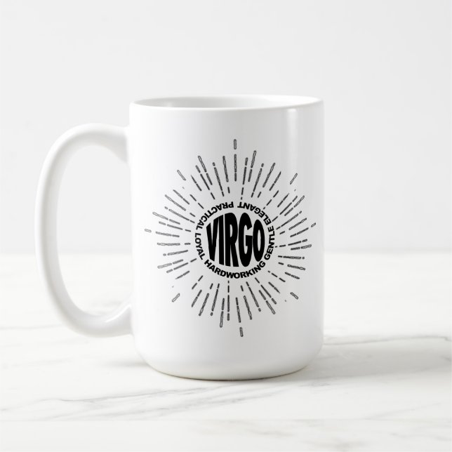 VIRGO August birthday September astrology zodiac Kaffeetasse (Links)