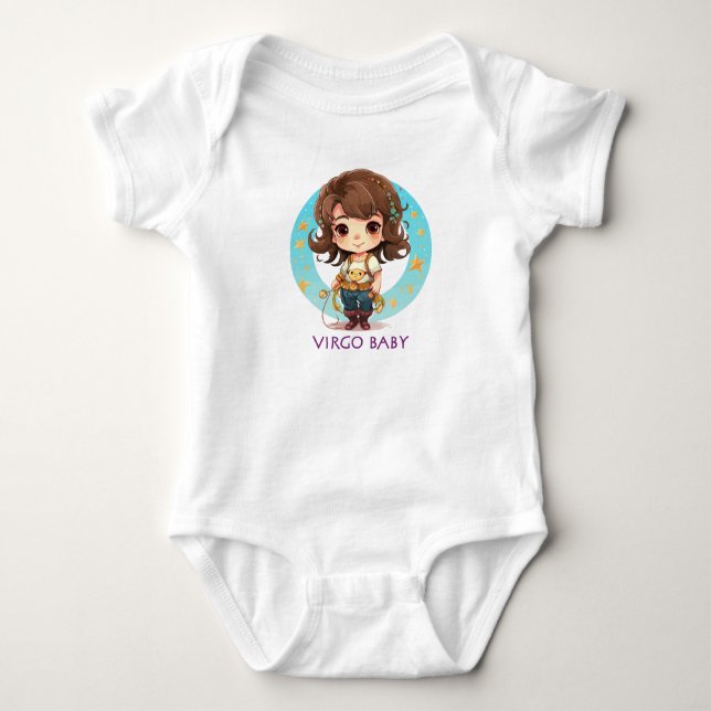 Virgo Baby 3 Strampler (Vorderseite)