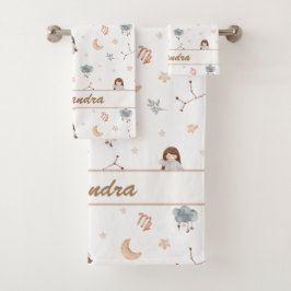 Virgo Baby | Rein & weich für kleine Perfäktionist Badhandtuch Set
