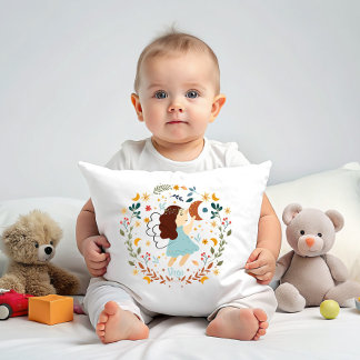 Virgo Baby Zodiac Anpassbares Kinderzimmer Kissen