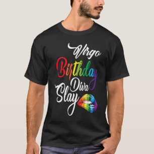 Virgo Birthday Diva Slay Zodiac Geboren im August T-Shirt