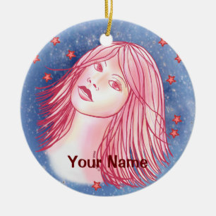 Virgo Birthday-Ornamente Keramik Ornament