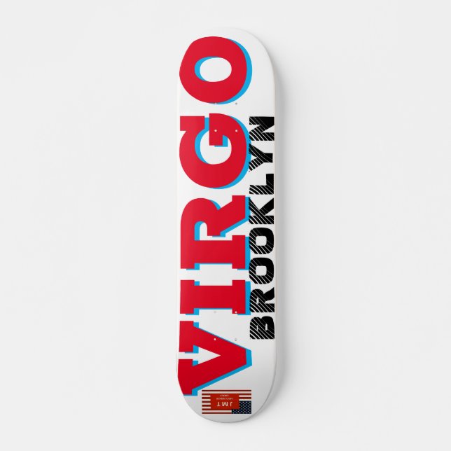 VIRGO BROOKLYN 7 3/4" Skateboard Deck (Vorne)