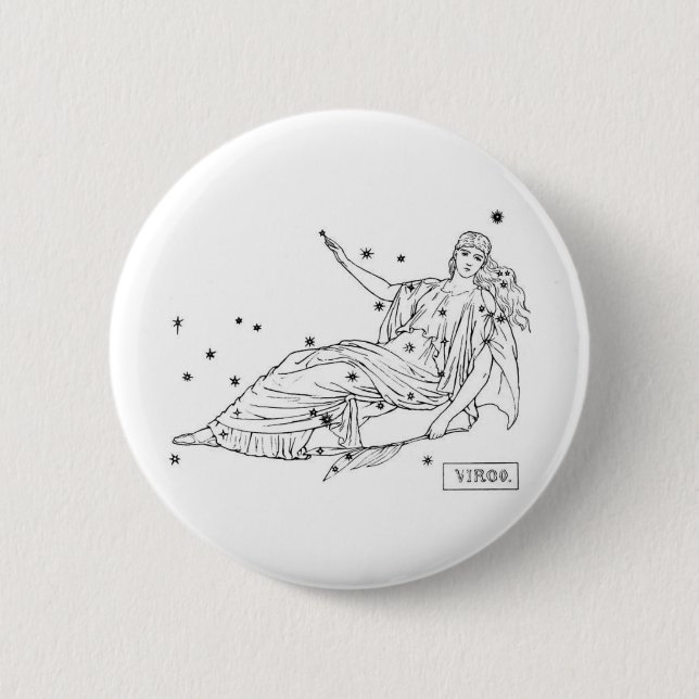 Virgo Button (Vorderseite)