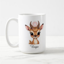 Virgo Celestial Zodiac Tasse - Ästhetische Hirsch 