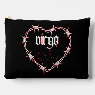 Virgo Constellation Gothic Dark Edgy Birthday Zubehörtasche