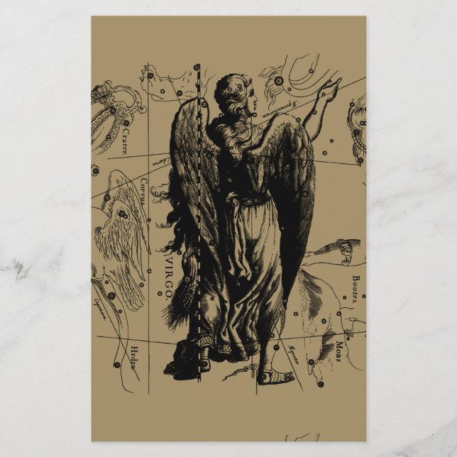 Virgo Constellation Hevelius 1690 Aug 23 Sept 22 Flyer (Vorne)