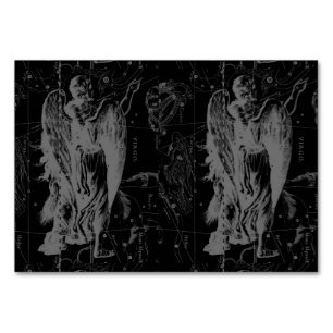 Virgo Constellation Hevelius 1690 Vintag Tischnummer