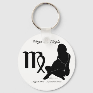 Virgo Constellation/Zodiac-Schlüsselanhänger Schlüsselanhänger