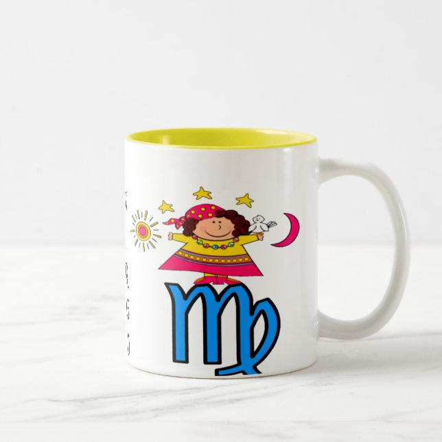 VIRGO EARTH MAMA ZWEIFARBIGE TASSE (Rechts)