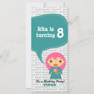 Virgo Einladung Geburtstagsparty