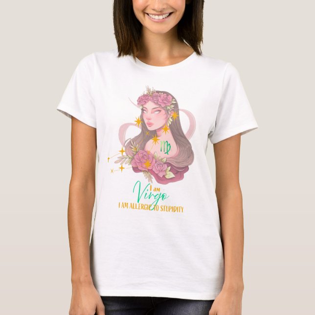 Virgo Girl T - Shirt (Vorderseite)