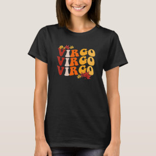 Virgo Girl Zodiac Signatur Astrologie Fall Herbst T-Shirt