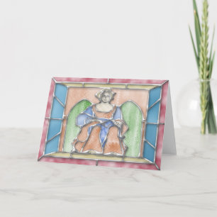 Virgo Glass Geburtstagskarte Karte