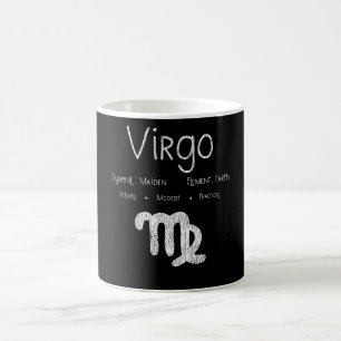Virgo Horoscope Astrologie Star Signatur Geburtsta Kaffeetasse