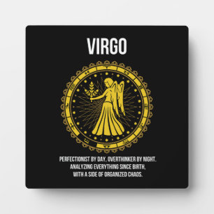 Virgo - Horoskop, Funny Zodiac - Zeichen-Spaß Fotoplatte