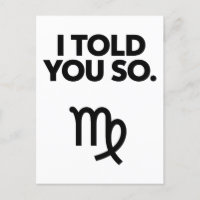 Virgo: Ich habe Ihnen so lustiges Zitat erzählt