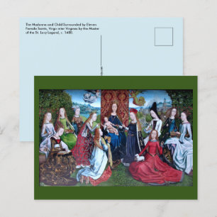 Virgo inter Virgines (M 070) Postkarte