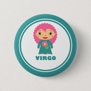 Virgo ist mein Zodiac-Zeichen Button