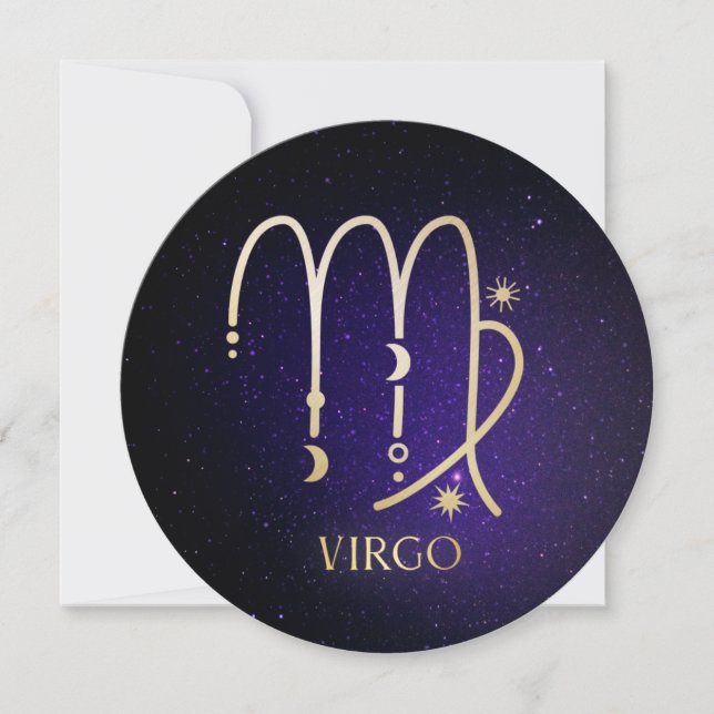 Virgo Karte (Vorderseite)