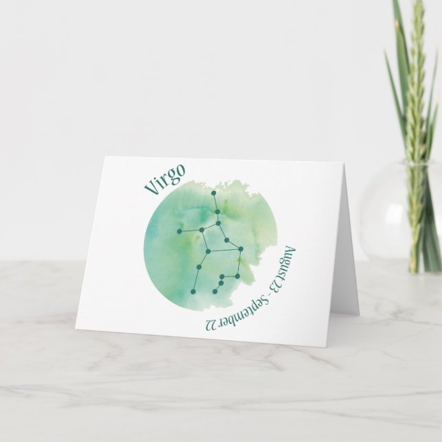 Virgo Karte (Vorderseite)