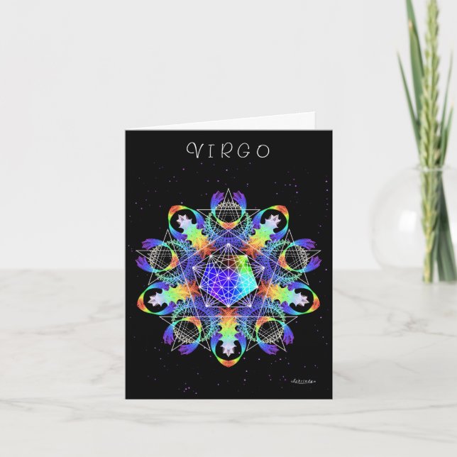 Virgo Karte (Vorderseite)