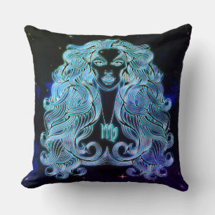 virgo le coussin zodiaque vierge
