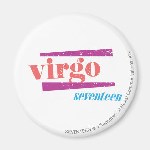 Virgo LtPink Magnet