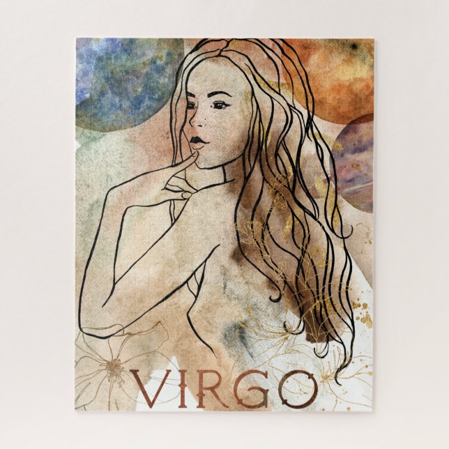 Virgo Maiden Earth - Sternzeichen (Vertikal)