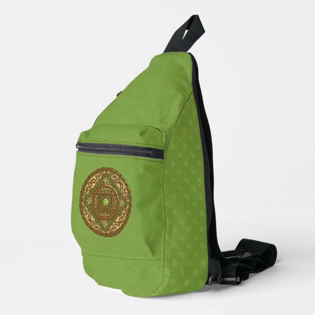Virgo Mandala Crossbody Bag (Rechte Ecke)