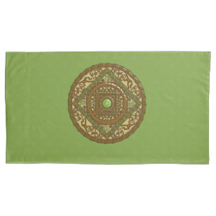 Virgo Mandala Pillowcase Kissenbezug