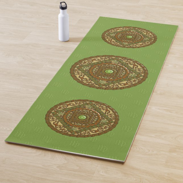 Virgo Mandala Yoga Matte (Beispiel)
