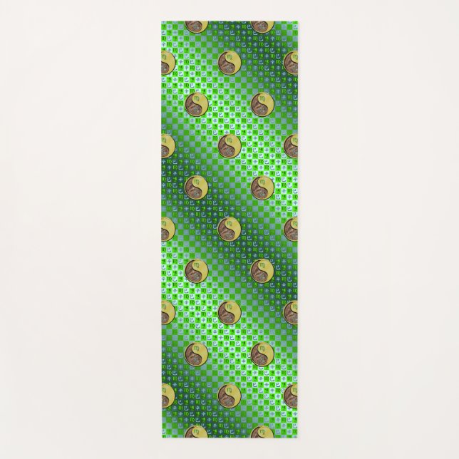 Virgo & Metal Snake Yogamatte (Vorderseite)
