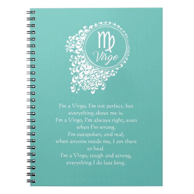 Virgo Notebook Notizblock (Vorderseite)