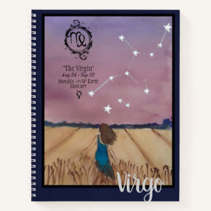 Virgo-Notebook Notizbuch