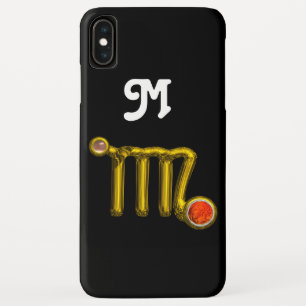 VIRGO ORANGE AGATE GOLD ZODIAC SIGN JEWEL MONOGRAM TITLE_SEO2