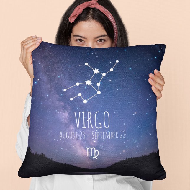 Virgo | Personalisierte Sternbilder Kissen (Von Creator hochgeladen)