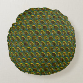 Virgo Rundes Kissen