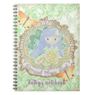 Virgo Schilder. Personalisiert. Notebook Notizblock